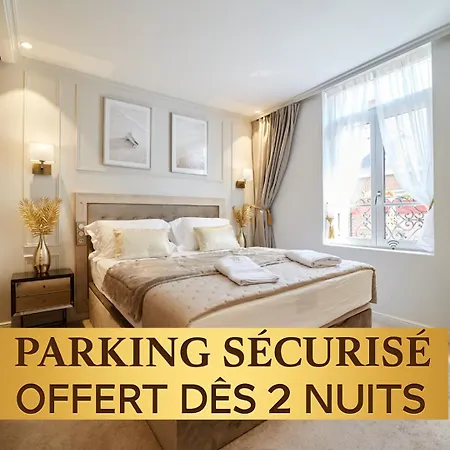 Les Perles Amienoises Suite Luxe Centre Parking * 阿棉