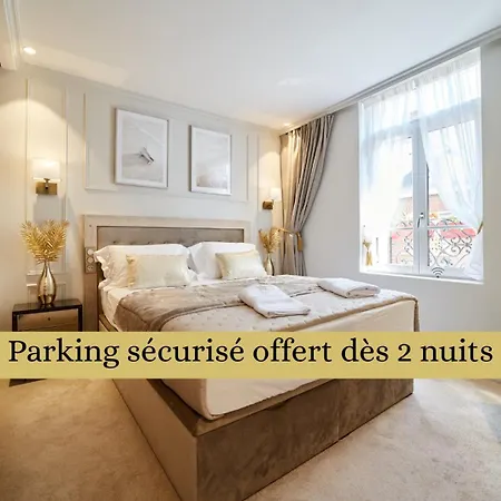 Les Perles Amienoises Suite Luxe Centre Parking 公寓 *