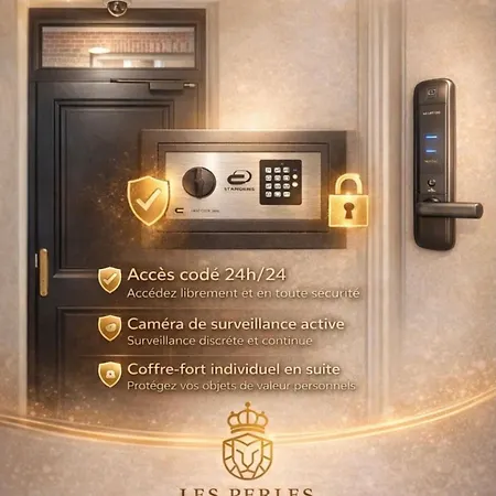 Suite Premium Centre Amiens-King Size-Parking Offert 公寓 阿棉