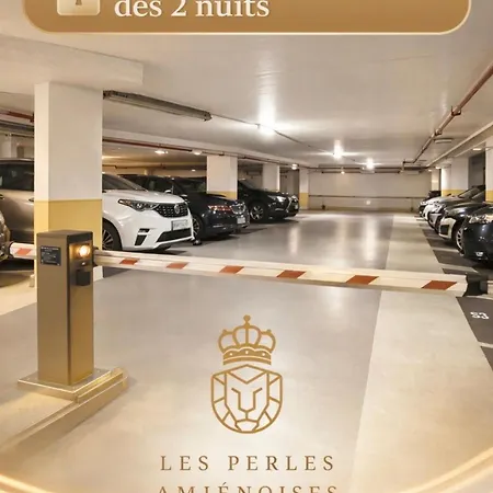 Les Perles Amienoises Suite Luxe Centre Parking 阿棉
